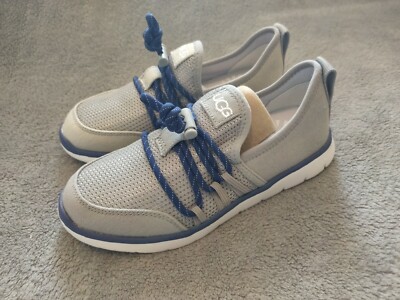 Ugg Kinder kambrische Turnschuhe. UK Größe 1. Farbe grau