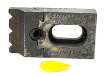 J & S TOOL CO. MACHINIST SLIDE CLAMP 2.28" OAL 1.25" WIDTH 3/8" MOUNT