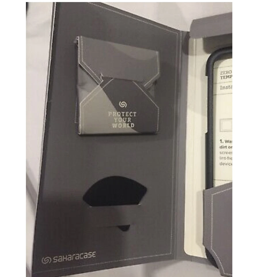 Funda clásica azul cielo nocturno Sahara para iPhone 7 Plus y kit de protección móvil Foto 3 de 4