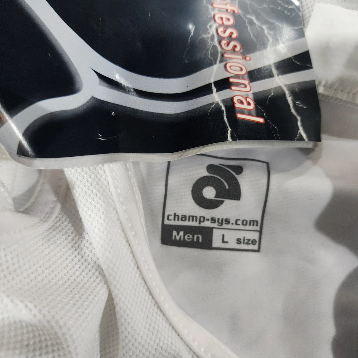 Champion System Men’s L Cycling Bib Shorts Blue White New With Tags Pro Team