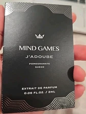 Mind Games Scholar's Mate Extrait de Parfum Sample Spray .06oz, 2mL New Carded