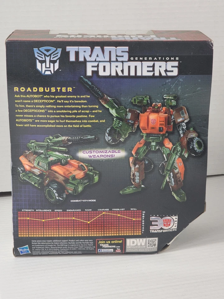 Transformers Generations Thrilling 30 Voyager Class Roadbuster New - Image 2 of 4