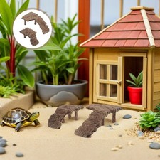 2Pcs Resin Turtle Basking Platform - Turtle Habitat Platform - Resin Basking