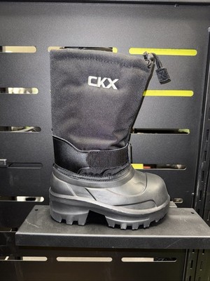 CKX Taiga Snowmobile Boots Black Adult Size 7