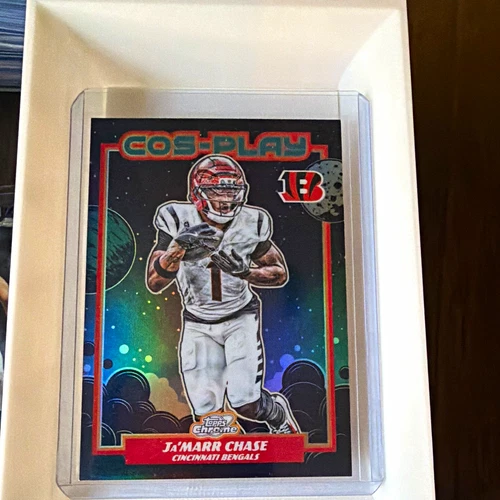 2025 Topps Cosmic Chrome Ja'Marr Chase Base (RAW)