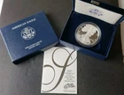 2007 W Proof $1 American Silver Eagle Dollar