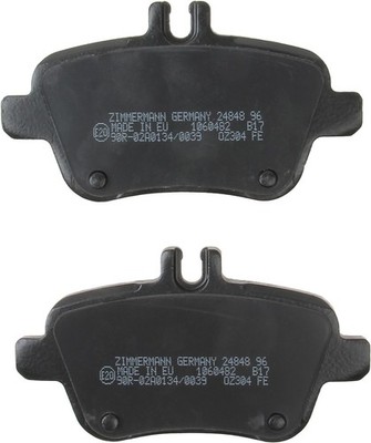 Zimmermann 24848.185.1 Standard Disc Brake Pad Set