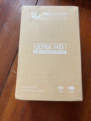 New in Box - Led Source Ultra HD MultiMedia Projector High Dynamic Range White