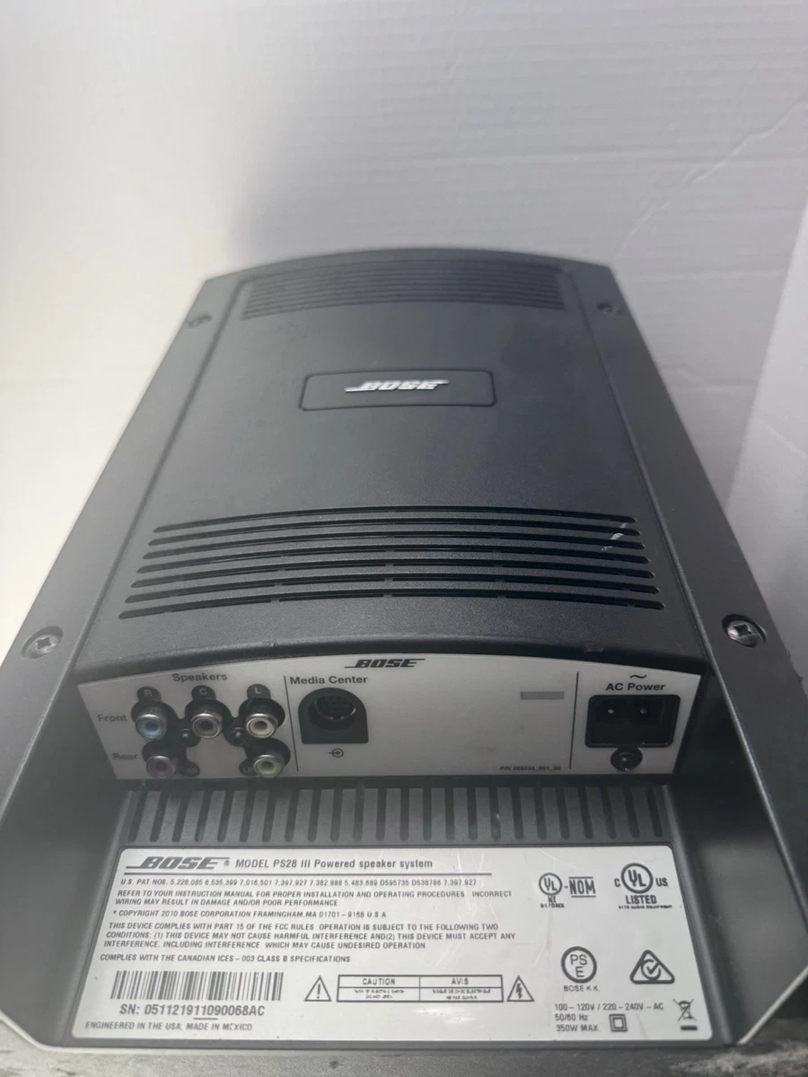 BOSE PS28 III Powered Speaker システム ジャンク品 25+ Bose Ps28 Iii for sale | Updated Oct 2026