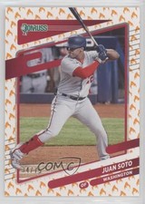 2021 Panini Donruss On Fire 34/75 Juan Soto #195 0o3b