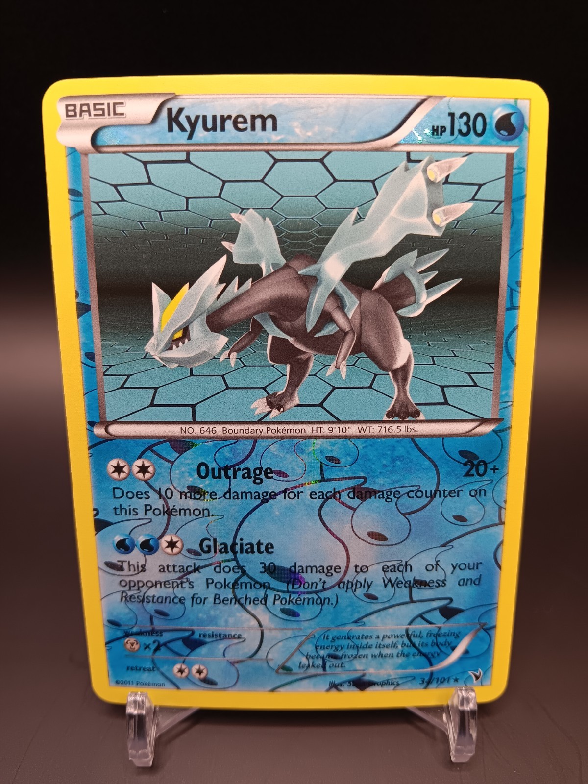 Kyurem 34/101 Noble Victories Reverse Holo
