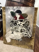 Steven and Susan Kemenyffy  Raku Wall Sculpture Art, 30.5” X 22”