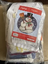 Craftways Snow Happy Latch Kit Craft Snowman 554927 20"x23"