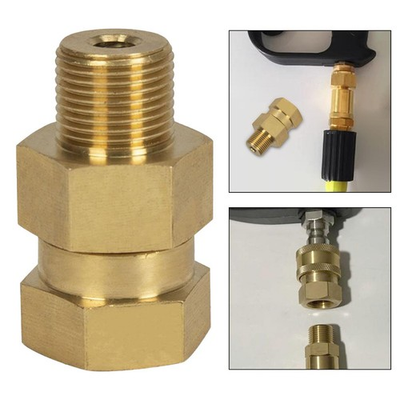 #ad Pressure Washer Swivel Connector for Pressure Washer Hoses Hose Fittings $19.03