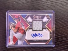 2023 Panini Rookie Jersey Auto Griff McGarry #PJA-GM Tri-Color /49 (AU, MEM, RC)