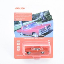 Auto Star Royal Bobcat 1964 Pontiac Grand Prix Red 164 Diecast Car Toys Gift