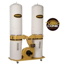Powermatic 1792073K 3HP 3PH 230/460V 30-Micron Bag Filter Dust Collector Kit New