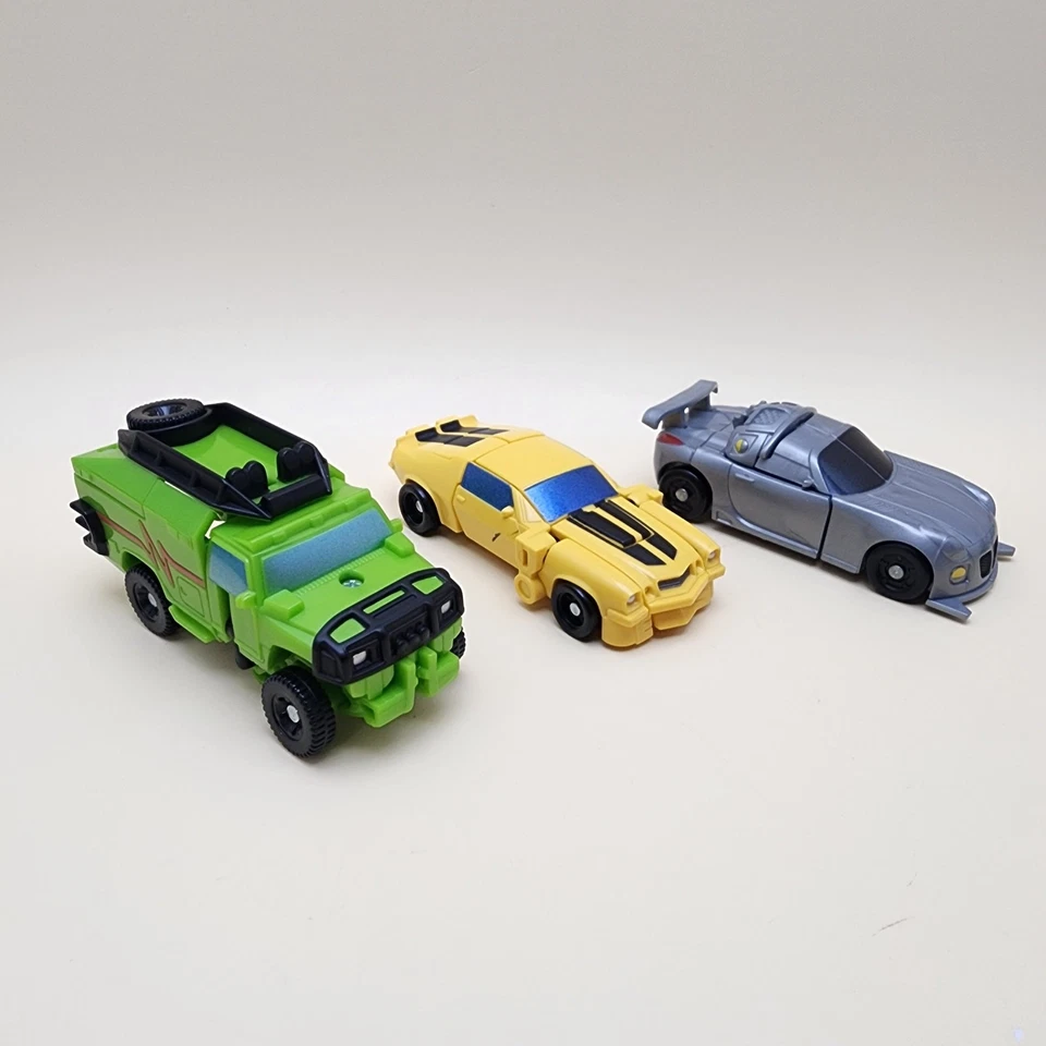 TRANSFORMERS Movie (2007) Autobots Lot BUMBLEBEE JAZZ RATCHET 3" Legends Figures - Image 2 of 4