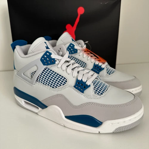 Nike Air Jordan 4 Retro Blu militare UK9
