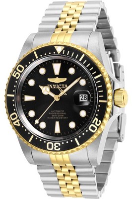 Invicta 30094 Herrenuhr schwarz Edelstahl
