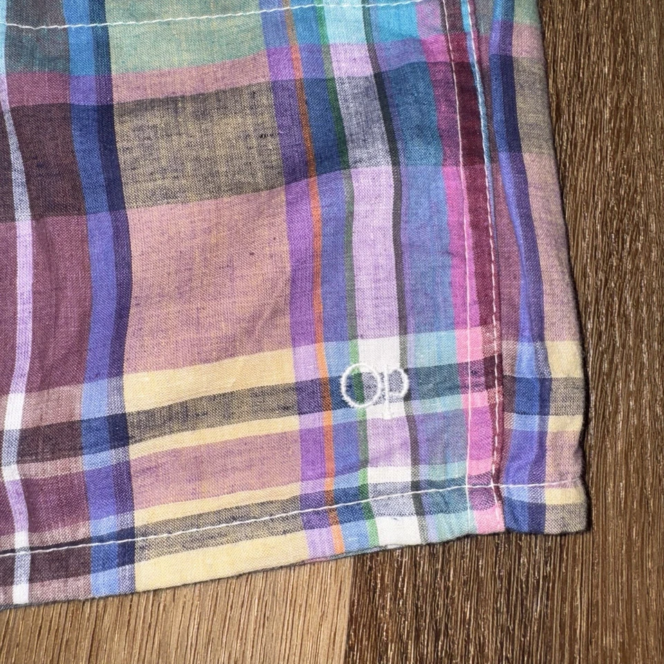 Pantalones Cortos OP De Colección Ocean Pacific Bañador Algodón Años 80 90 De Colección Niños Jóvenes Medianos Foto 4 de 4