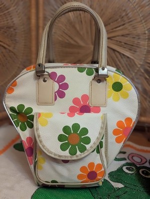 Flower Power Bowling Bag MCM VTG vintage Case Mid Century Modern groovy retro