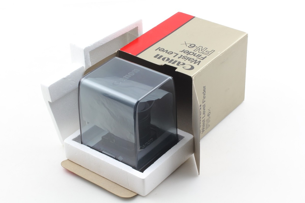 Unused in Box w/ Case ] Canon Waist Level Finder FN-6x For