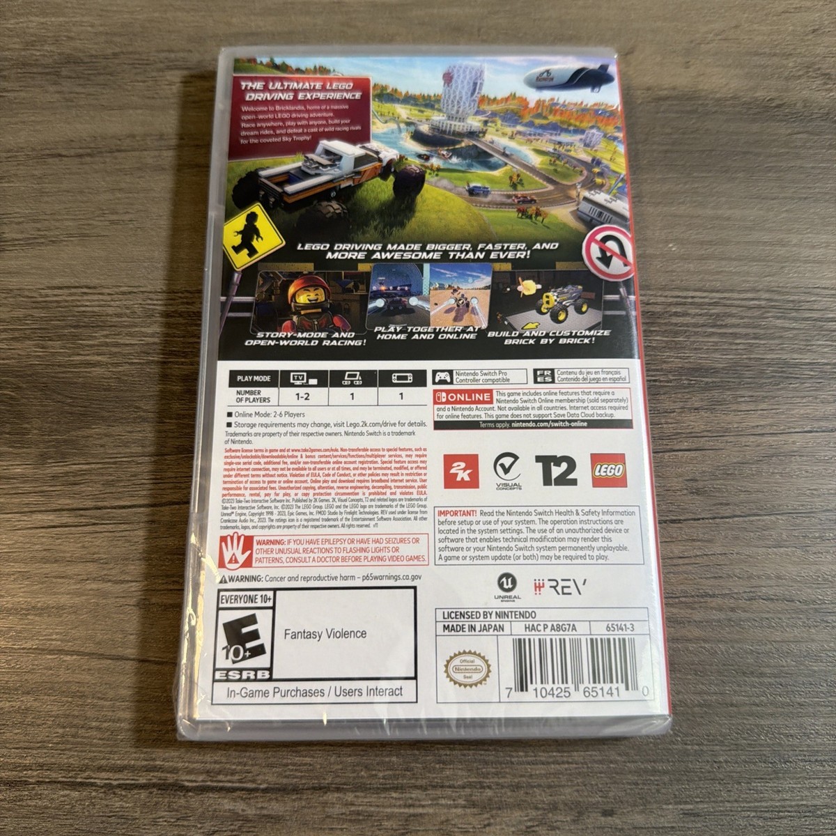 Lego 2K Drive (Cartridge version) - Nintendo Switch 710425651410| eBay