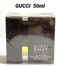 GUCCI ENVY FOR MEN Eau de Toilette 50ml Natural Spray 1.7oz Sealed