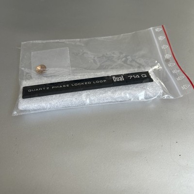 Dual  714 Q Schild electronic direct drive Dual  Blende  Plattenspieler CS714