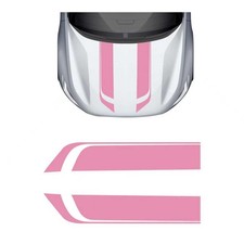 Muqida Car Hood Decal Sticker Automotive Side Body Stripe Graphics Racing Bu... Muqida Car Hood Decal Sticker Automotive Side Body Stripe Graphics Racing Bu...