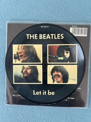 The Beatles Let It Be RP5833. 20th Anniversary Picture disc.