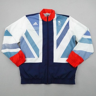 Great Britan Olympic Jacket Medium Adidas Team GB London Olympics 2012 Track