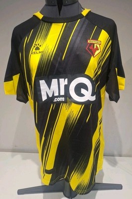 Original WATFORD Fußball Trikot 2023/24 Home Fußball Trikot Kelme Erwachsene Medium 