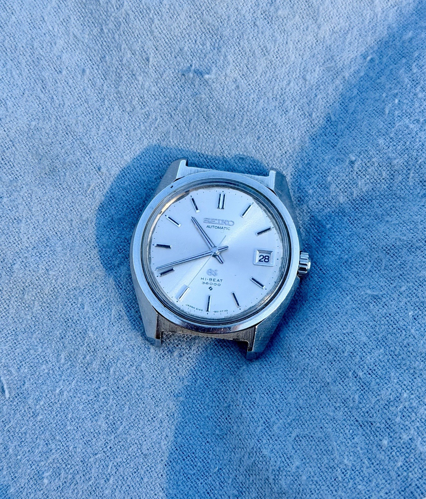 Vintage - Grand Hi-Beat Service Needs 6145-8000 Automatic 61GS Seiko Watch 1969 - vintagewatches.pk