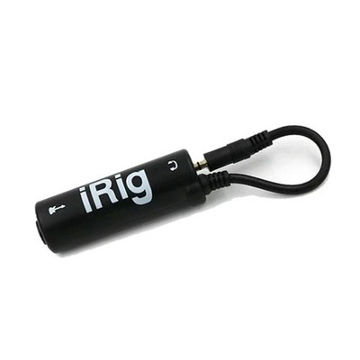 1 pc IRIG guitar interface converter 3.5mm audio cable with low background noise