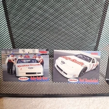 1991 Traks Jeff Gordon Baby Ruth Rookie Of Year 2 Card Lot