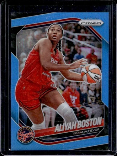 2025 Panini WNBA Prizm Aliyah Boston Carolina Blue #/125 Fever