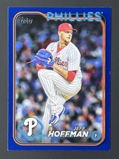 2024 Topps Update #US232 Jeff Hoffman Royal Blue Philadelphia Phillies