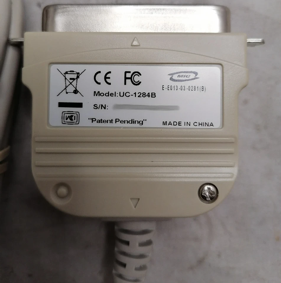 Aten UC-1284B USB To IEEE 1284 Printer Cable Centronics 36 - Image 4 of 4