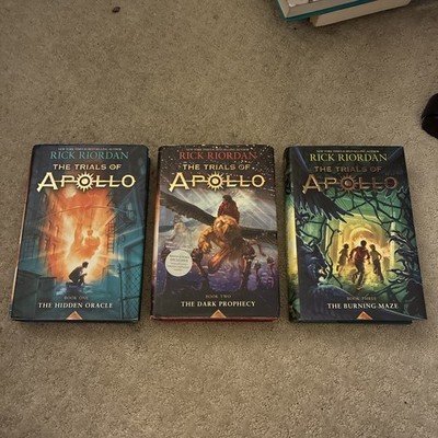 The Trials of Apollo Book Set 1-3 Hardcover Disney Hyperion - GOOD CONDITION 