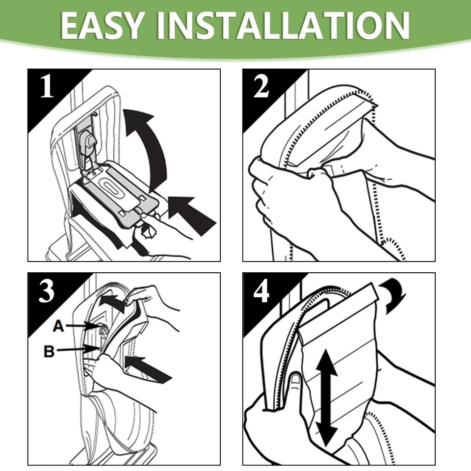25 Vacuum Bags for Type CC, Fits XL Upright, Replaces Part # CCPK8DW - Image 4 of 4