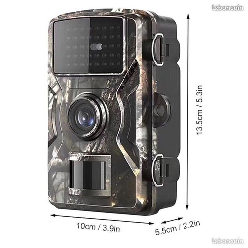 Caméra de sécurité infrarouge détecteur de mouvement nuit chasse + carte SD 32GO - Photo 4/8