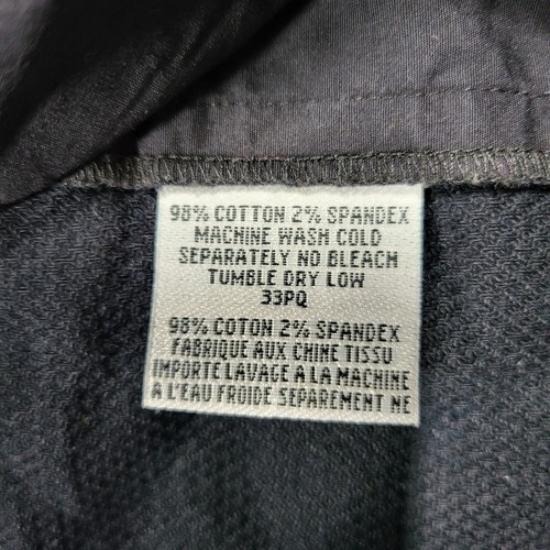 Eileen Fisher Jacke Damen Large schwarz Baumwolle Stehkragen Langarm durchgehender Reißverschluss - Bild 15 von 15