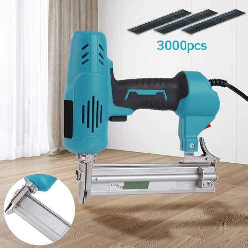 Electric Staple Gun Framing Straight Nail Heavy Duty Woodworking Stapler Tool AU - Picture 8 of 13