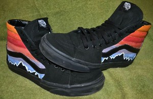 custom high top vans