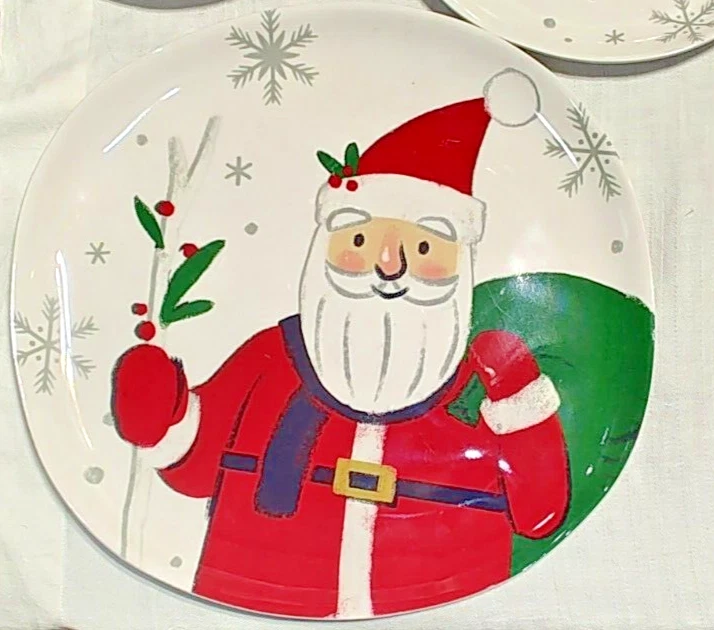 Target Wondershop Melamina (Juego de 4) Cena de Navidad, Platos de Ensalada y Cuencos Foto 3 de 4