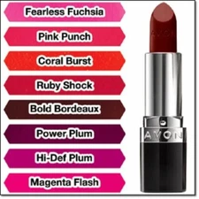 Avon Ultra Color Bold Lipsticks