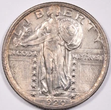 1920 STANDING LIBERTY QUARTER ~ NICE SHARP CHOICE/GEM BU UNCIRCULATED! INV#2