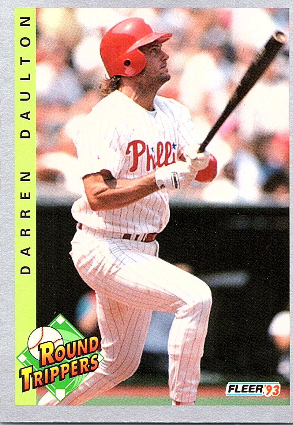 Darren Daulton 1993 Fleer #352 Philadelphia Phillies